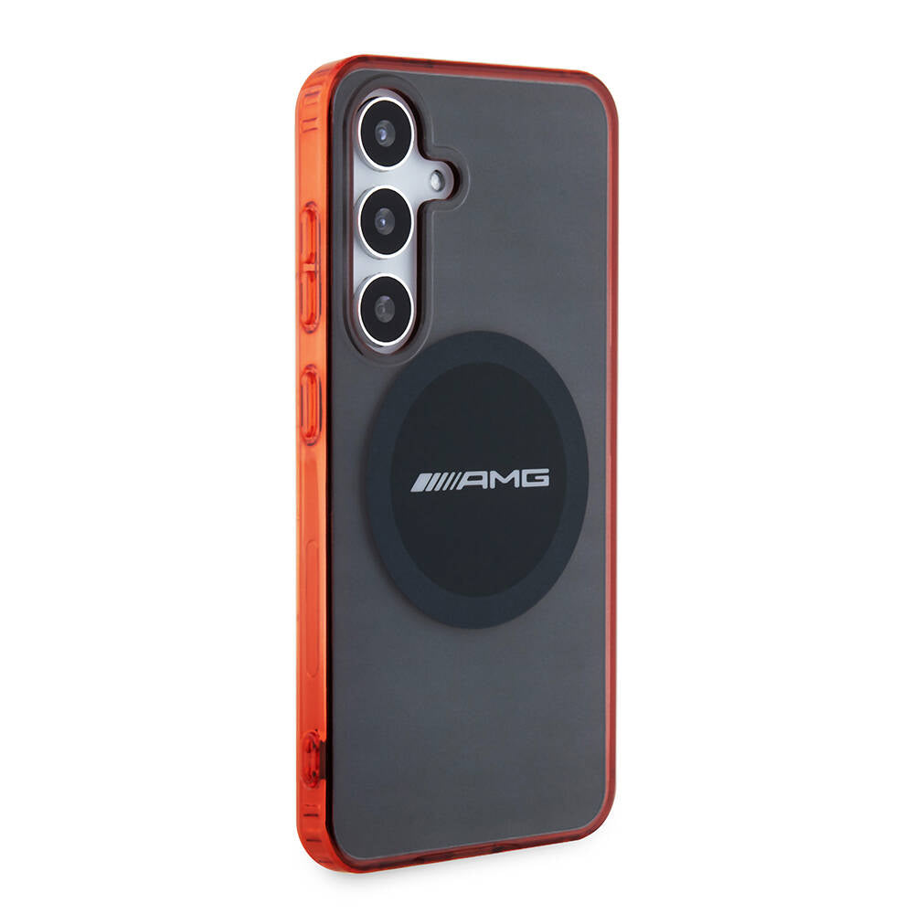 AMG Galaxy S24 Orjinal Lisanslı M-safe Şarj Özellikli Transparan Timeless Kılıf AMG Galaxy S24 Orjinal Lisanslı M-safe Şarj Özellikli Transparan Timeless Kılıf